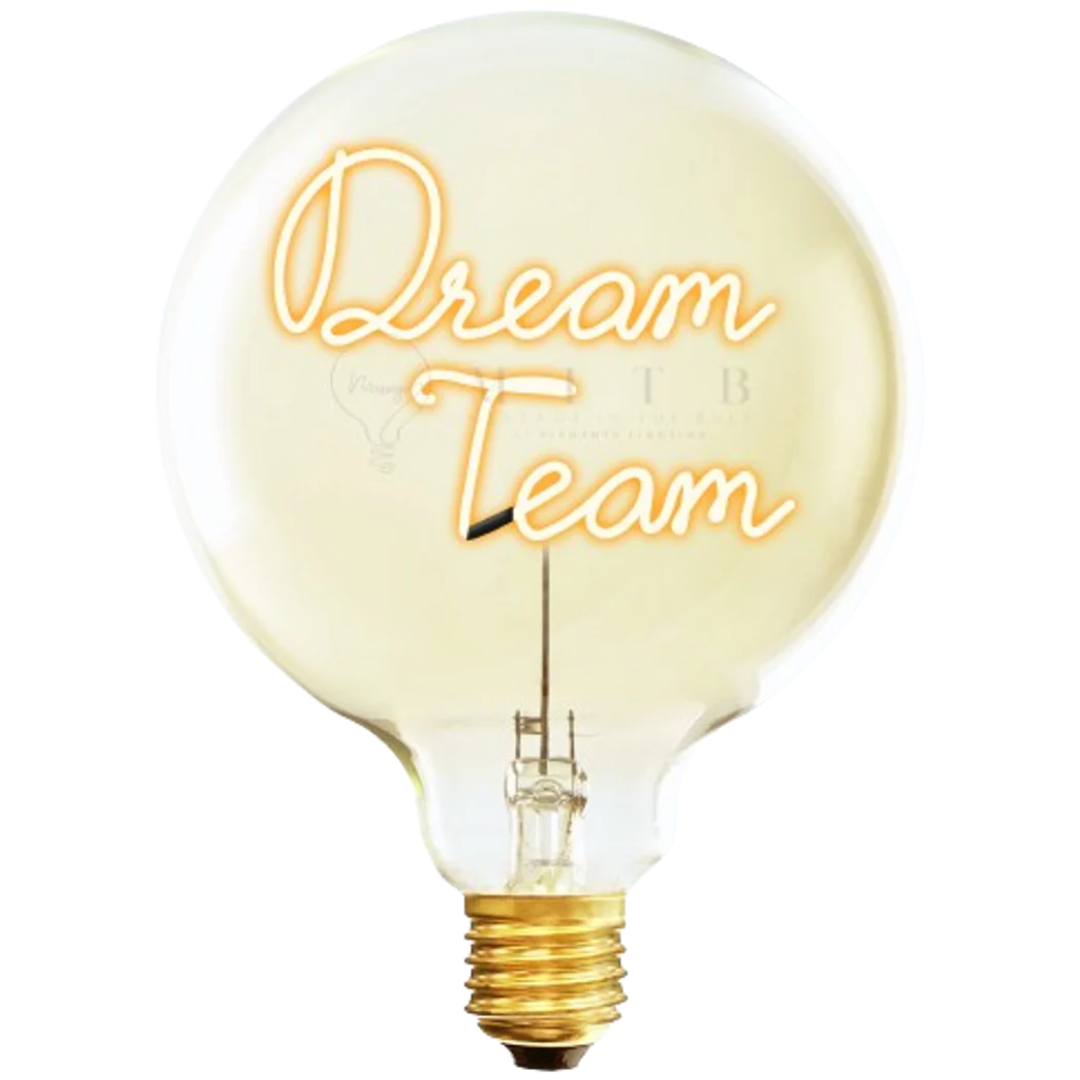 Decorative Light Bulb | Dream Team