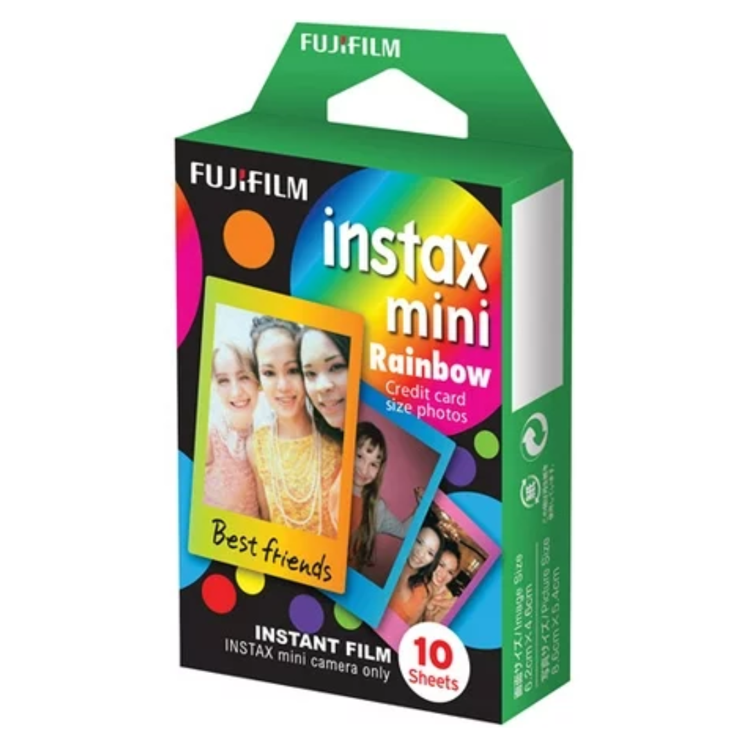Fujifilm Mini Film Pack of 10 | Rainbow