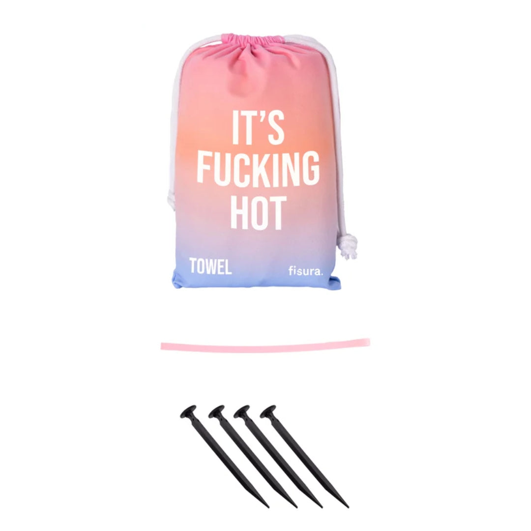 Beach Towel | It's F*cking Hot