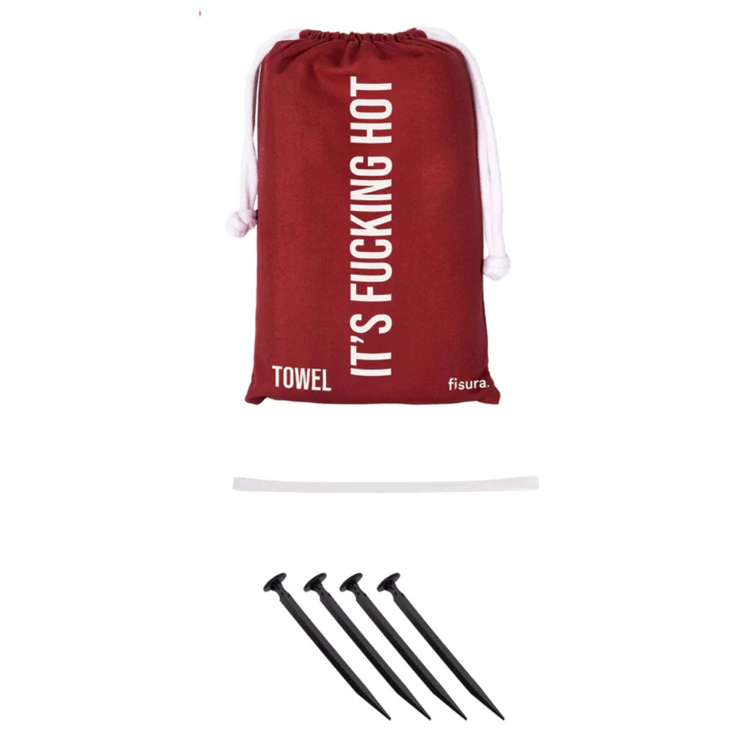 Beach Towel | It's F*cking Hot
