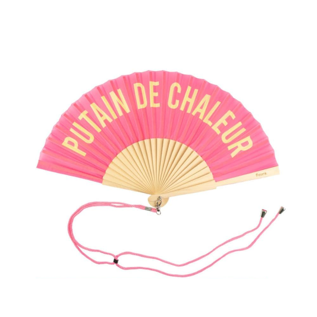 Textile Hand Fan | Putain De Chaleur