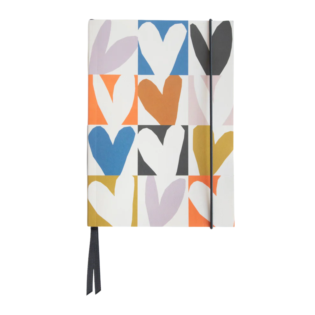 Checkmate Hearts Soft Cover Notebook