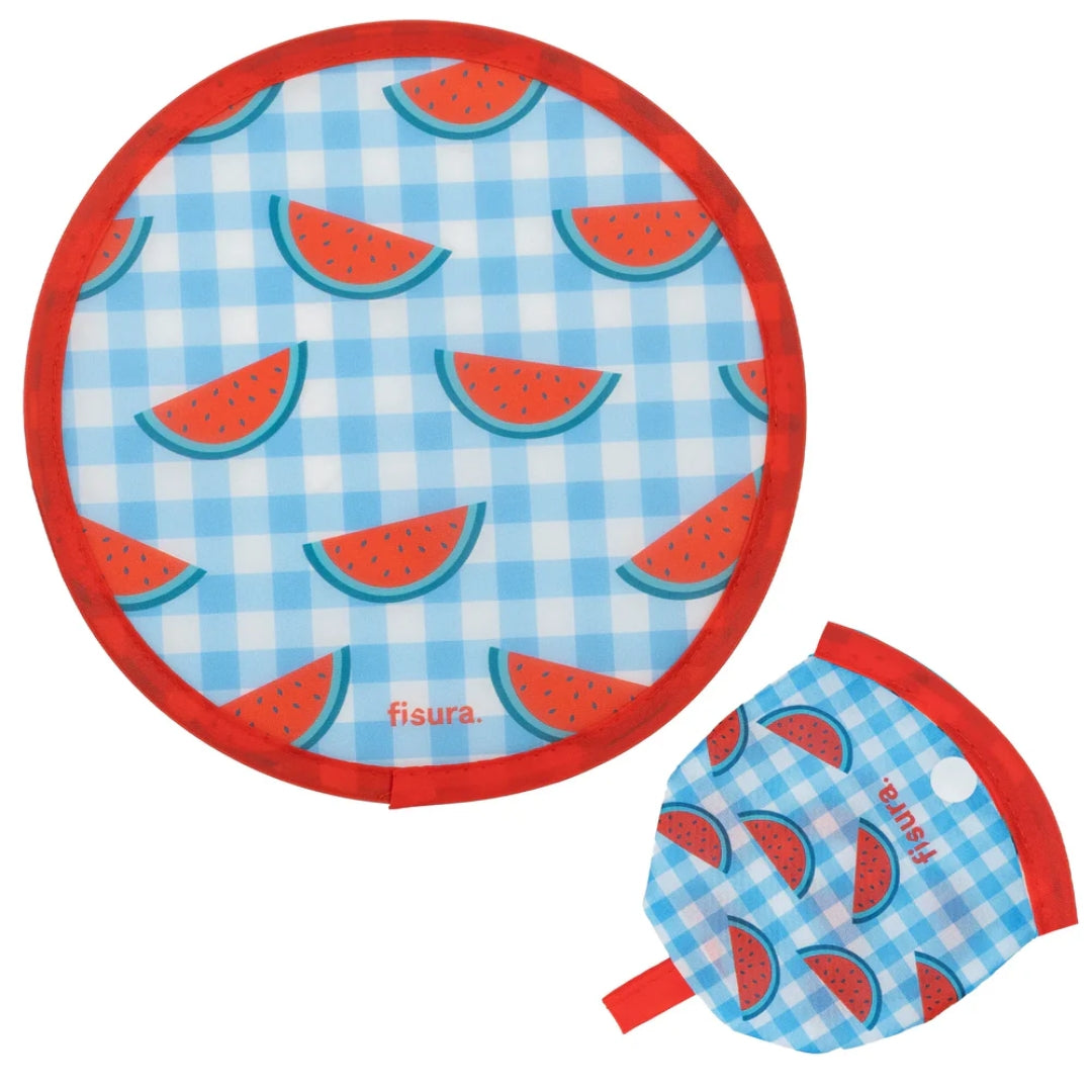 Foldable Frisbee Hand Fan | Watermelon