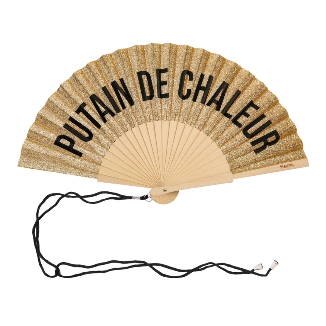 Textile Hand Fan | Putain De Chaleur