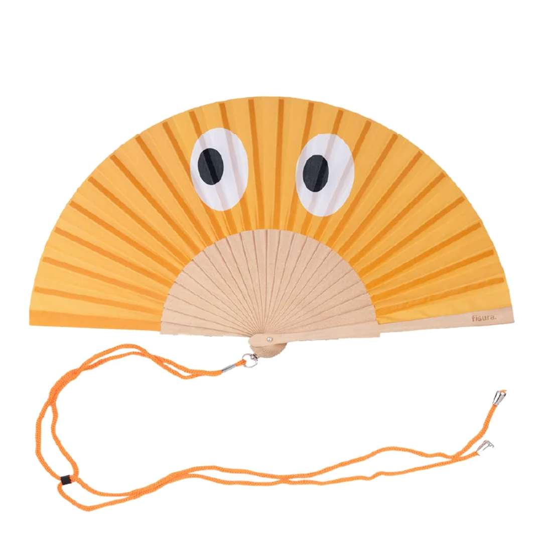 Textile Hand Fan | Eye Eye