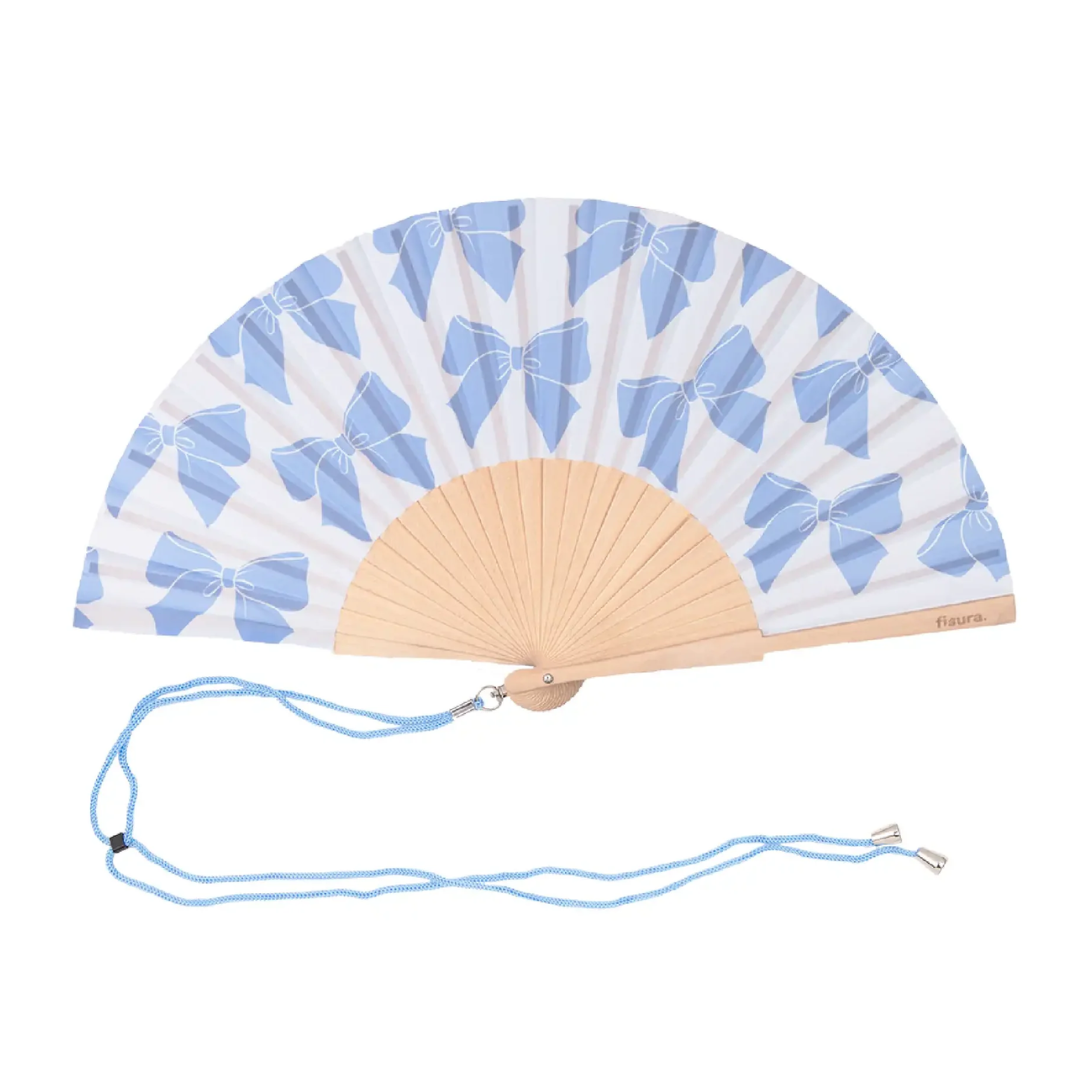 Textile Hand Fan | Bow