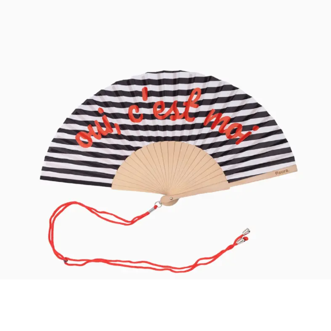 Textile Hand Fan | Oui C'est Moi