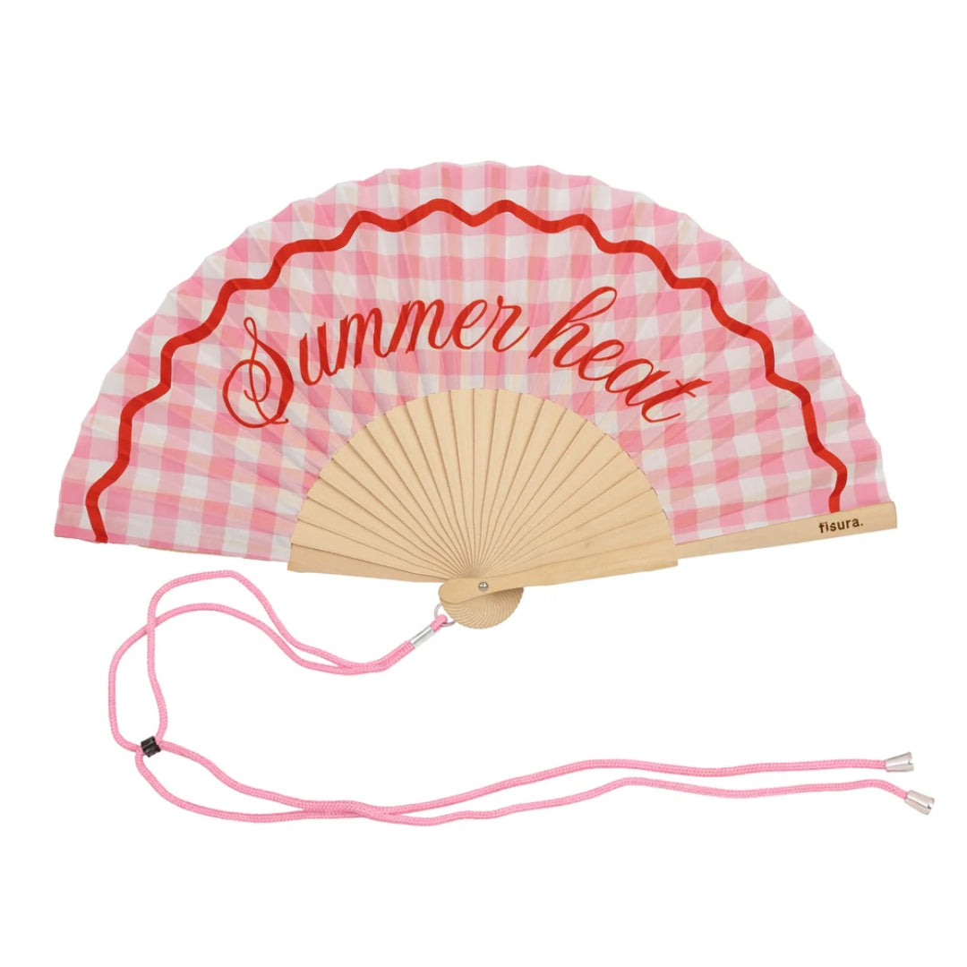 Textile Hand Fan | Summer Heat