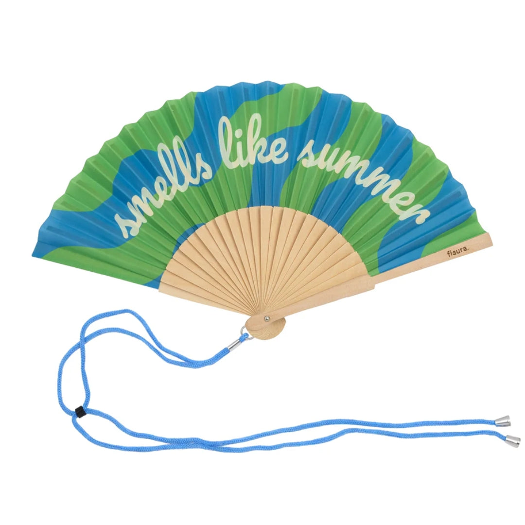 Textile Hand Fan | Smells Like Summer