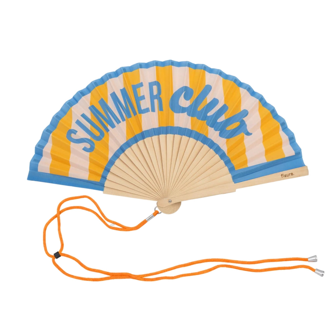 Textile Hand Fan | Summer Club