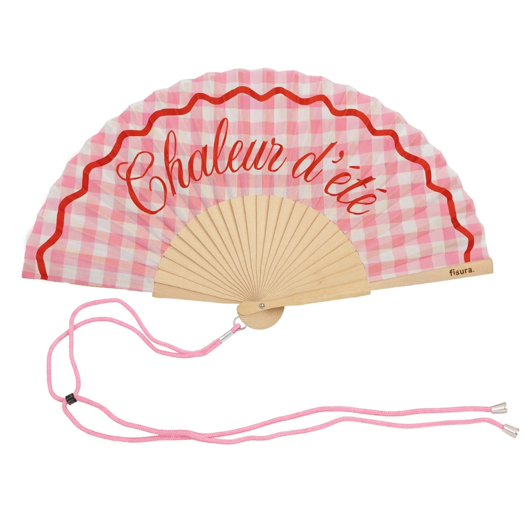 Textile Hand Fan | Chaleur D'Ete