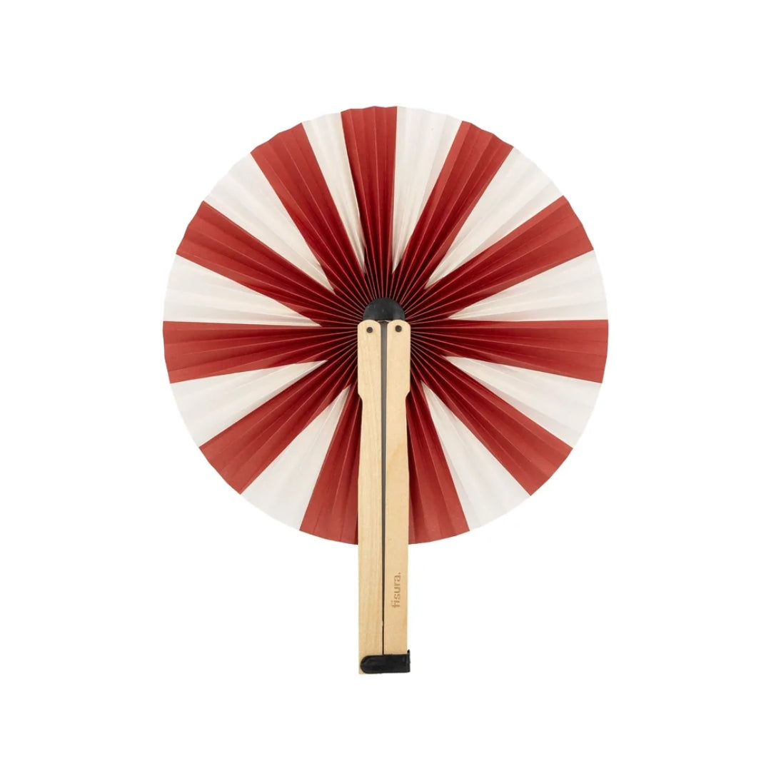 Pai Pai Fan | Red Stripes