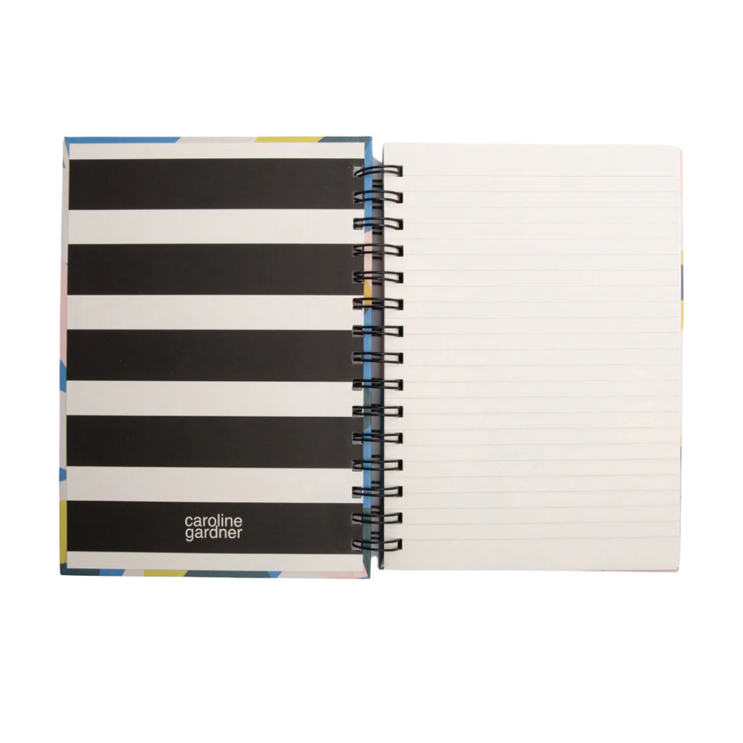 Confetti Hearts Spiral Notebook