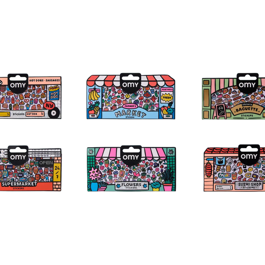 OMY Boutique Stickers | Assorted