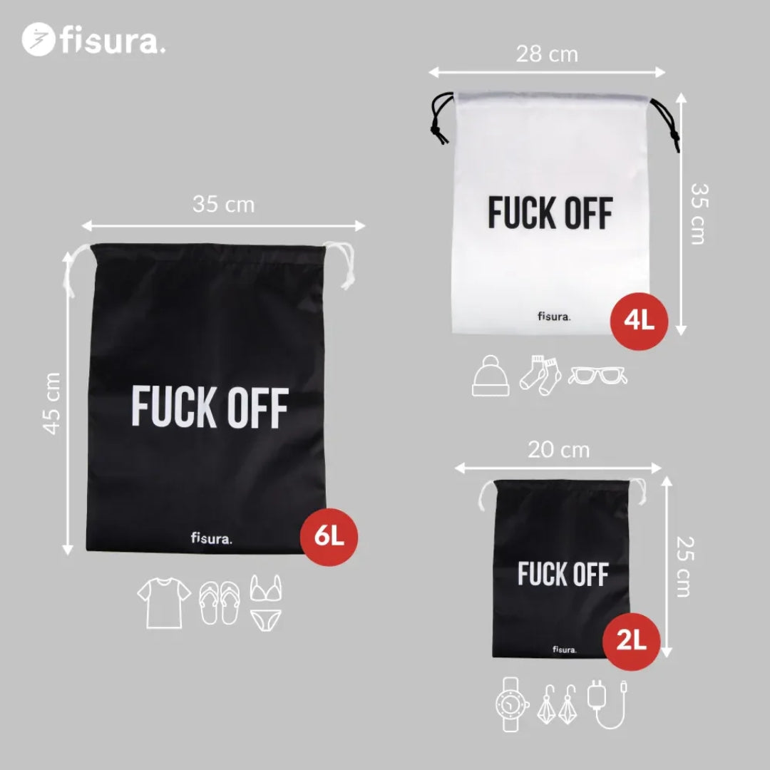 Travel Bags Set | F*ck Off
