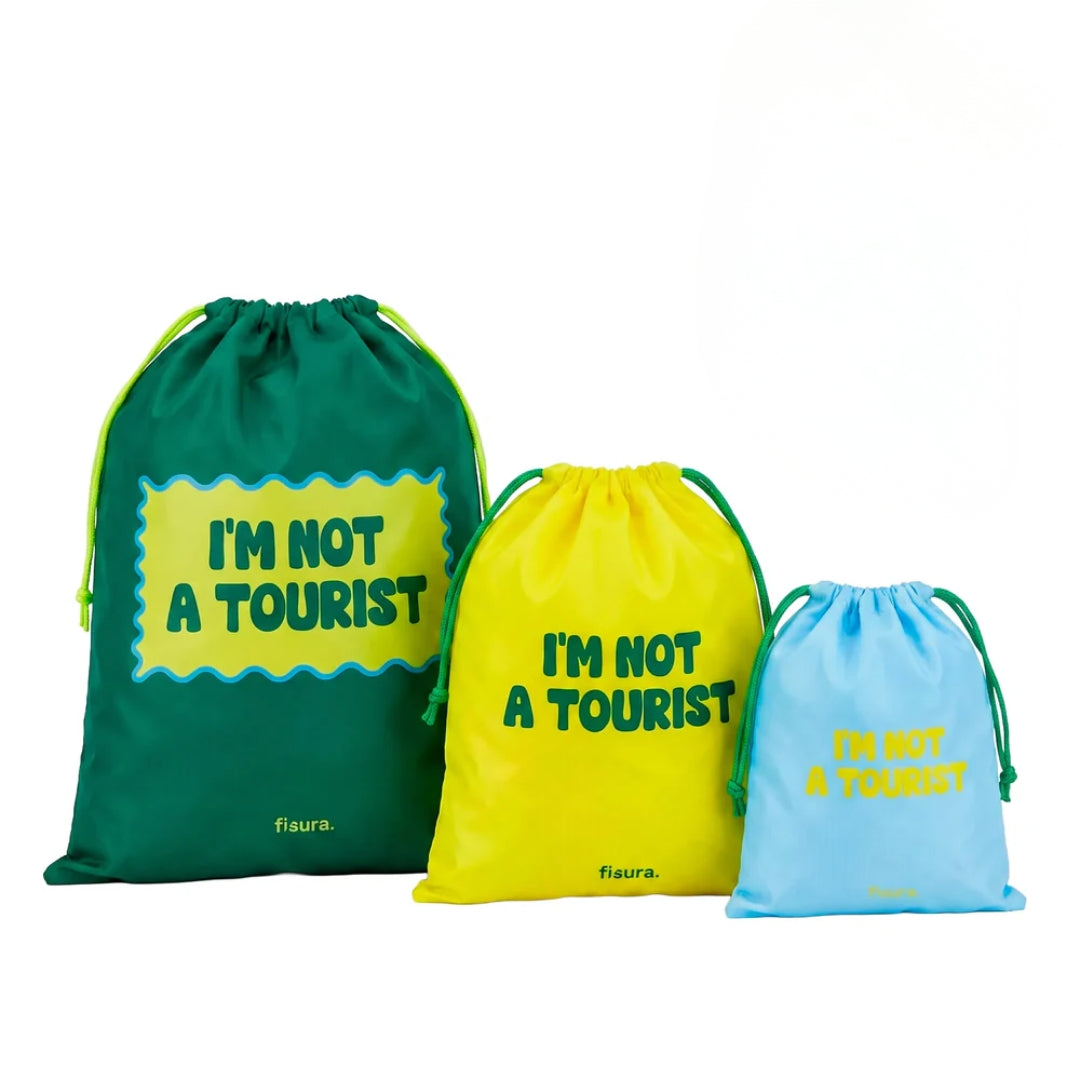 Travel Bags Set | I'm Not A Tourist