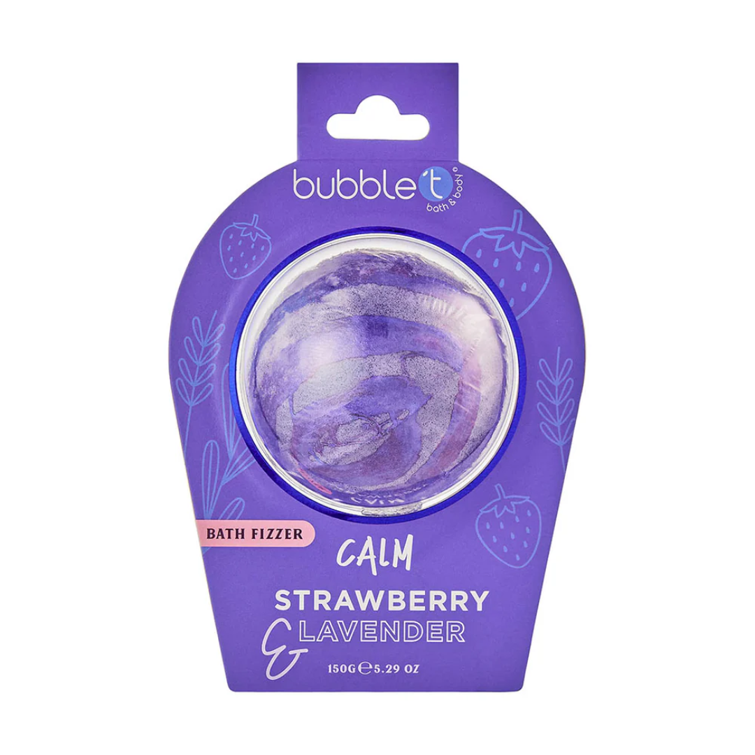 Bath Fizzer | Strawberry & Lavender