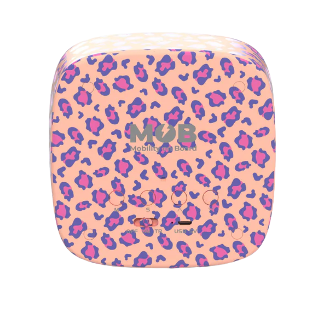 Billy Clock | Pink Leopard