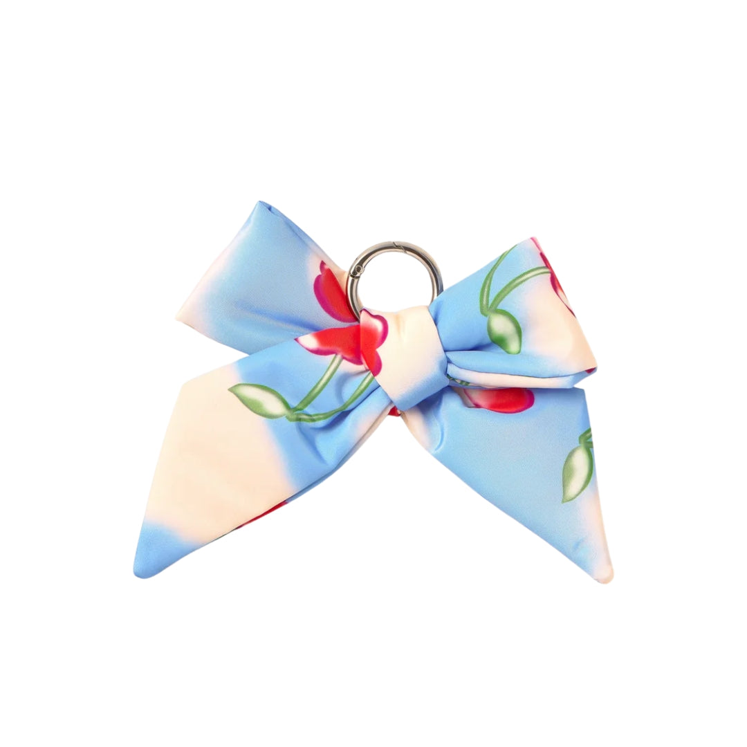 Wouf Bag Charm | Cherry Sky Bow