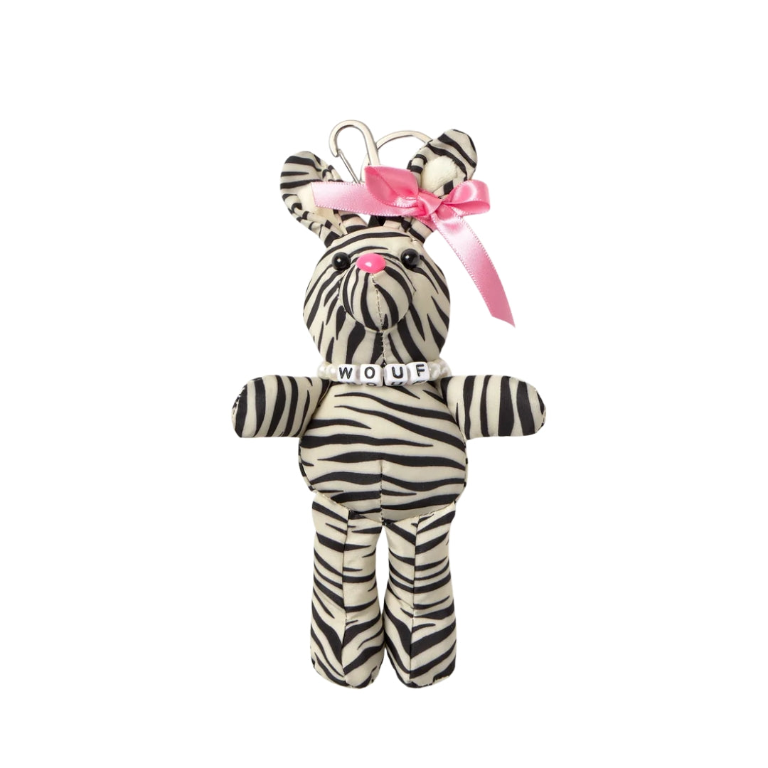 Wouf Bag Charm | Zebra Hit Rabbit