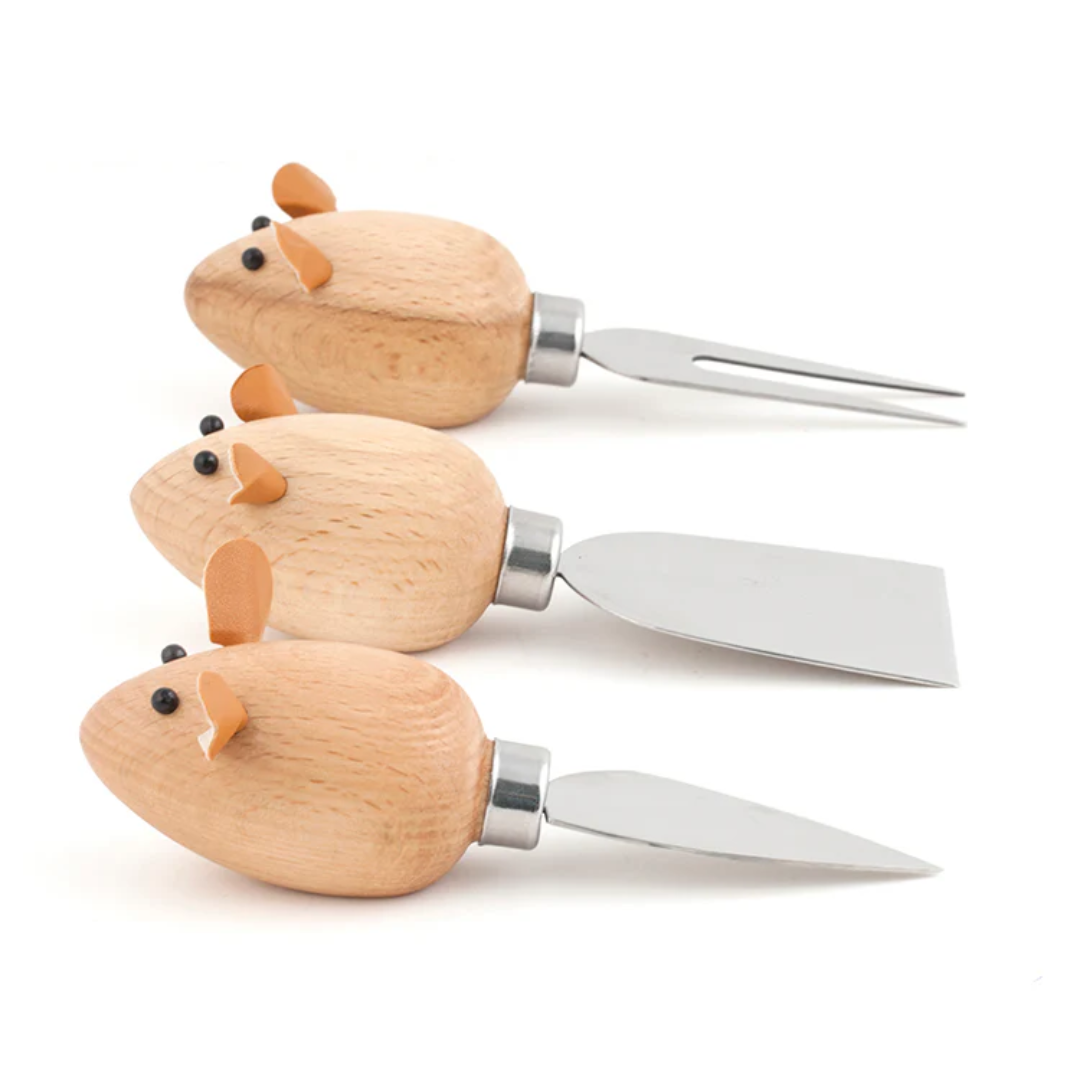 Mice Cheese Knives