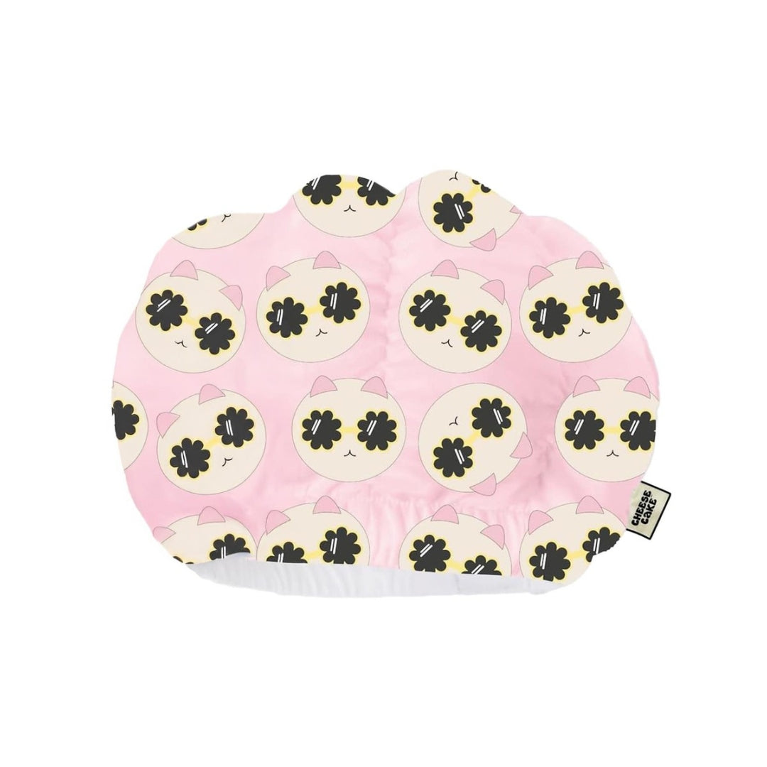 Shower Cap | Pink Cat
