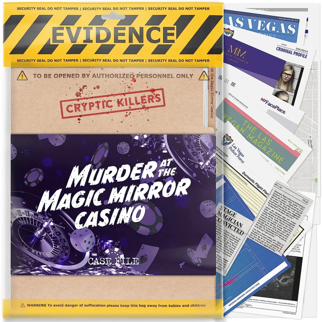 Cryptic Killers | Murder At The Magic Mirror Casino