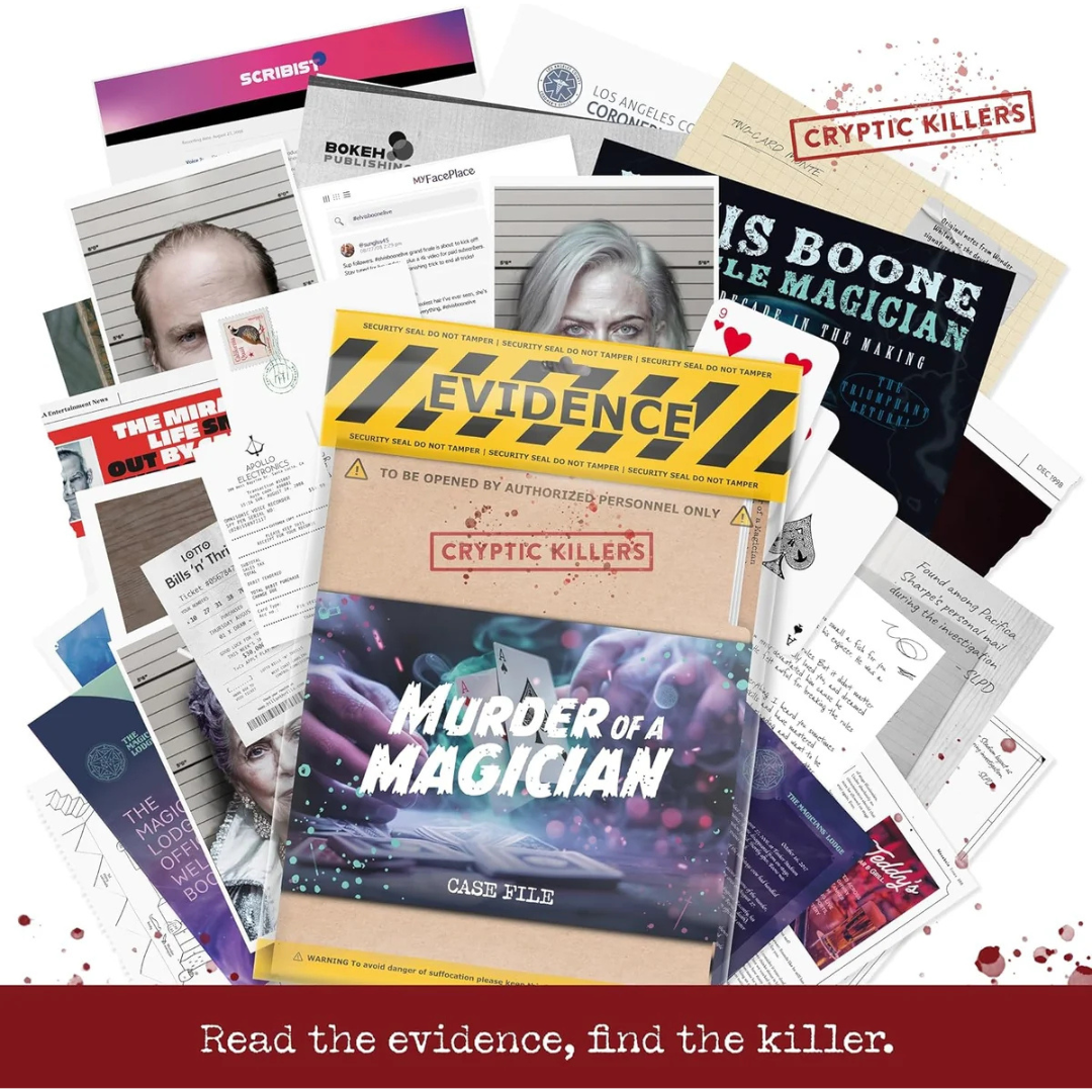 Cryptic Killers | Murder Of A Magician