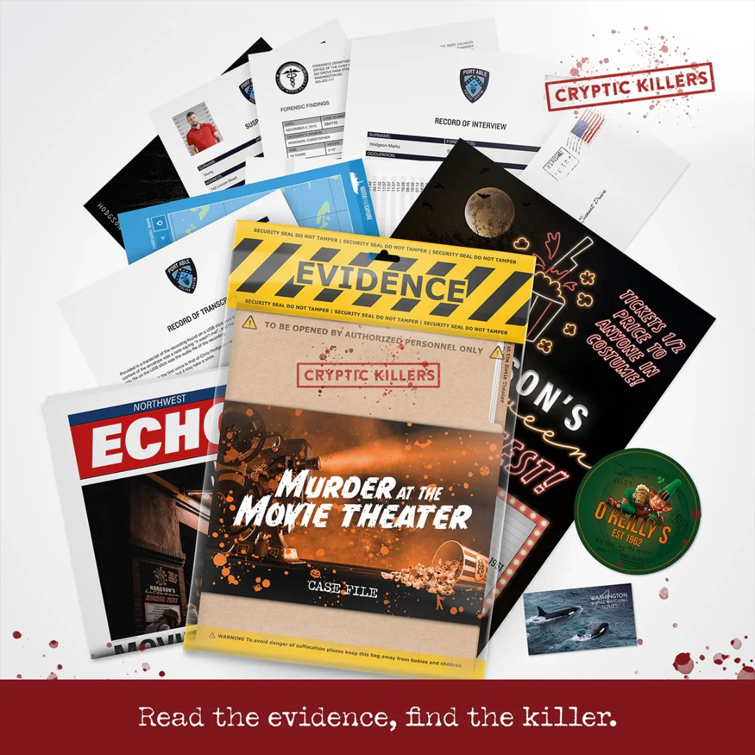 Cryptic Killers | Murder At The Movie Theater