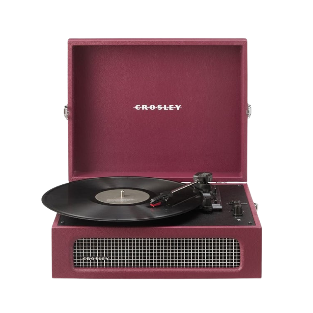 Crosley Voyager Record Player | Burgundy