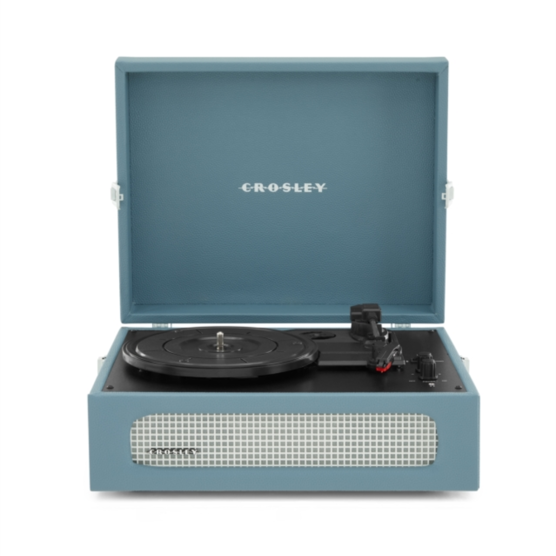 Crosley Voyager Record Player | Washed Blue