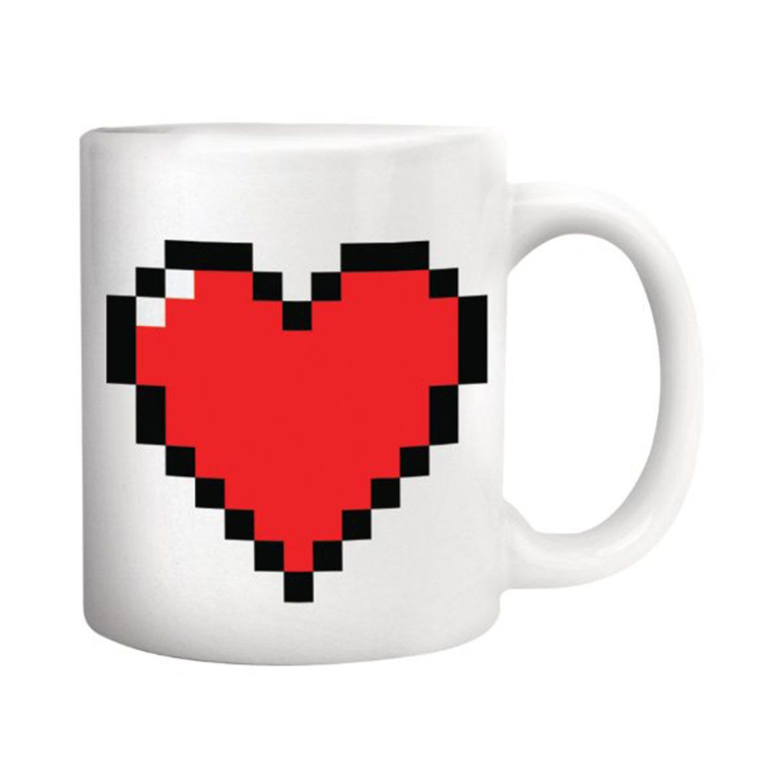 Heat Change Mug | Pixel Hearts