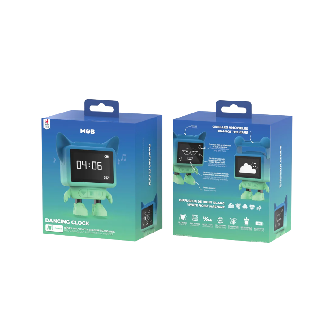 Dancing Clock | Blue