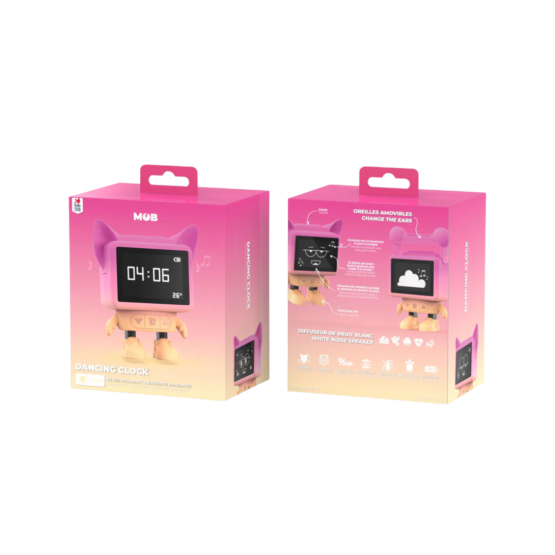Dancing Clock | Pink