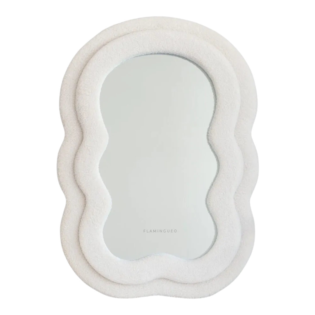 Teddy Vanity Mirror | Beige