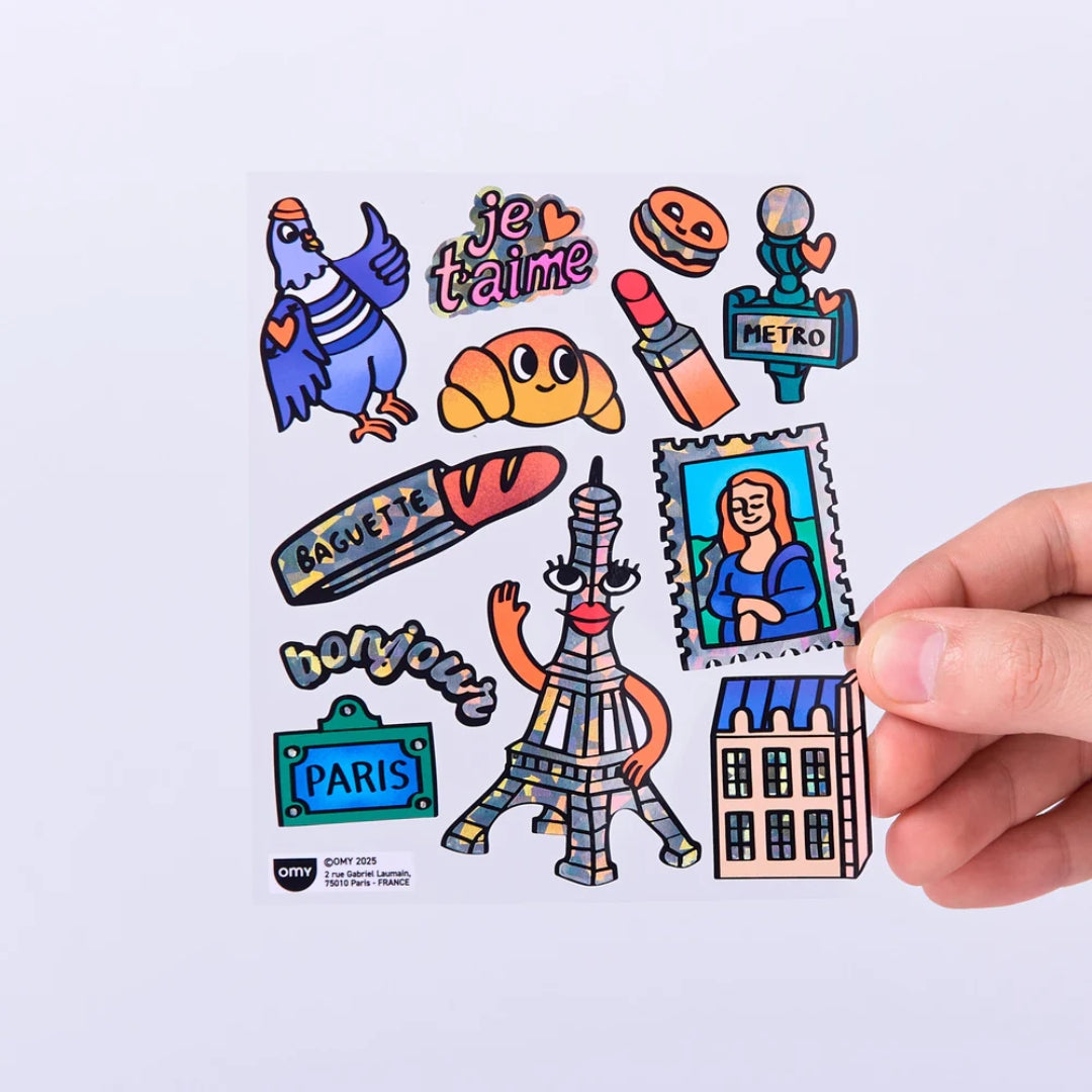 OMY Sticker Pack | Big Paris