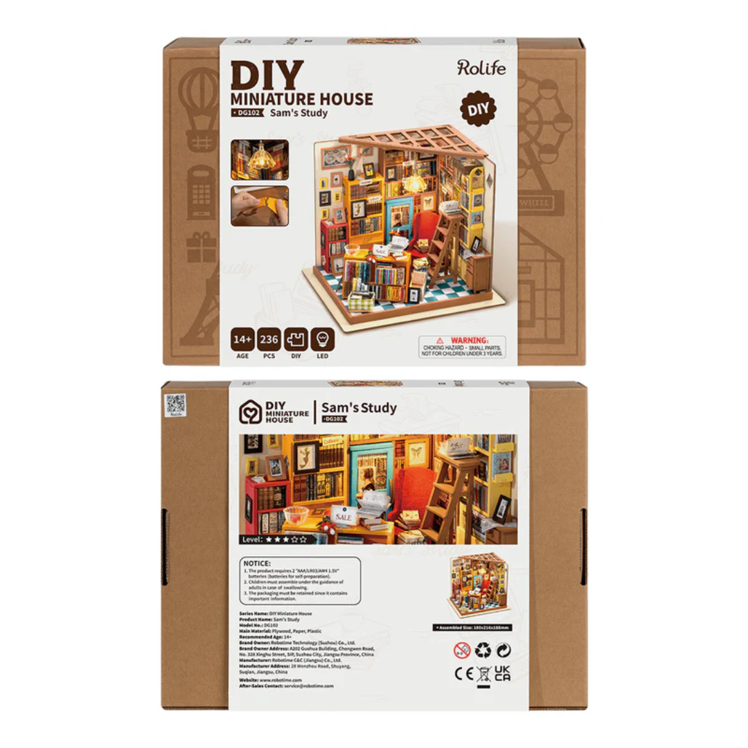 Wooden 3D Puzzle | Sam's Study Library