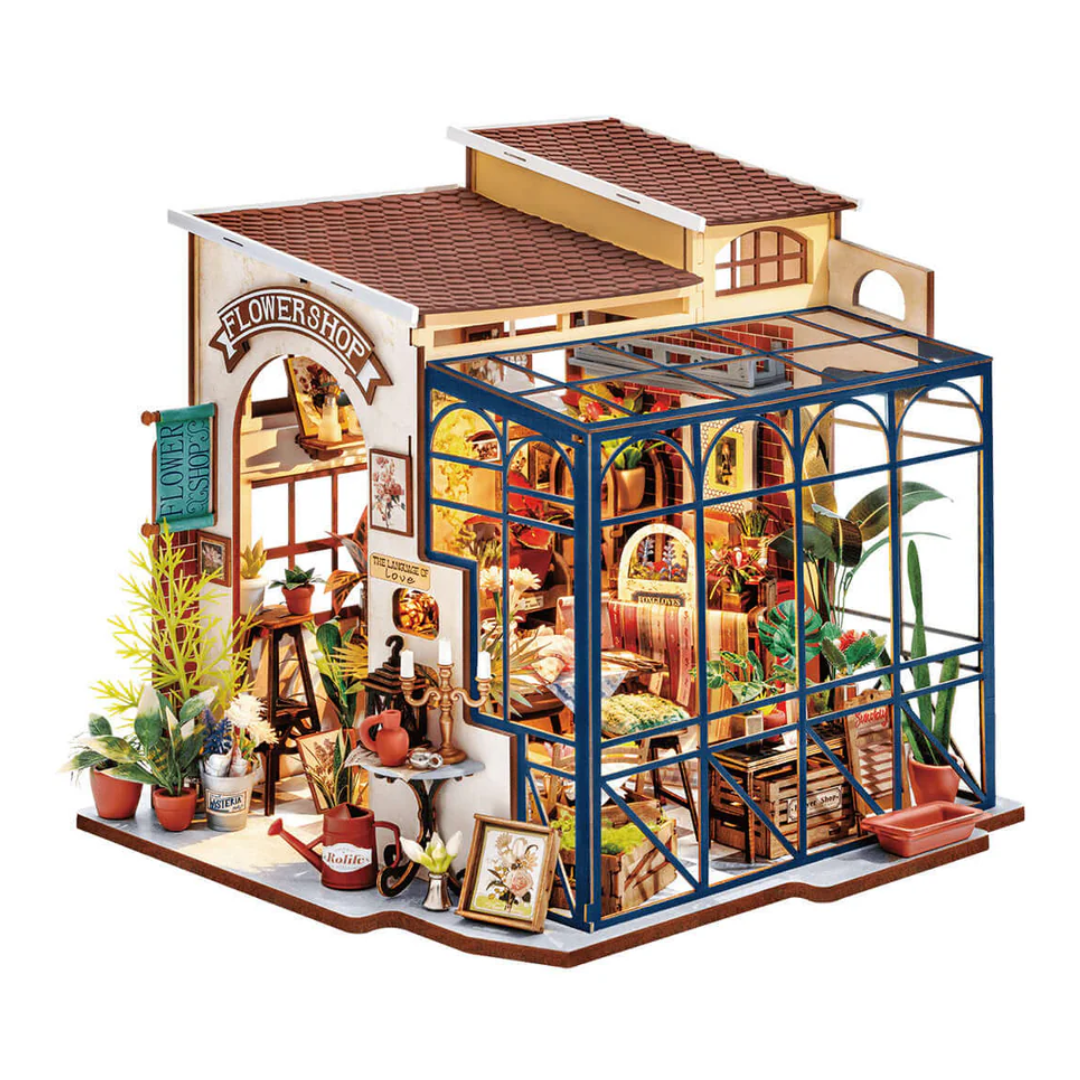 Wooden 3D Puzzle | Emily's Flower Shop