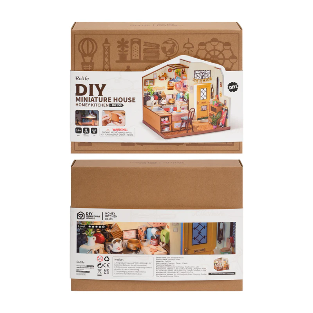 Wooden 3D Puzzle | Cozy Kitchen