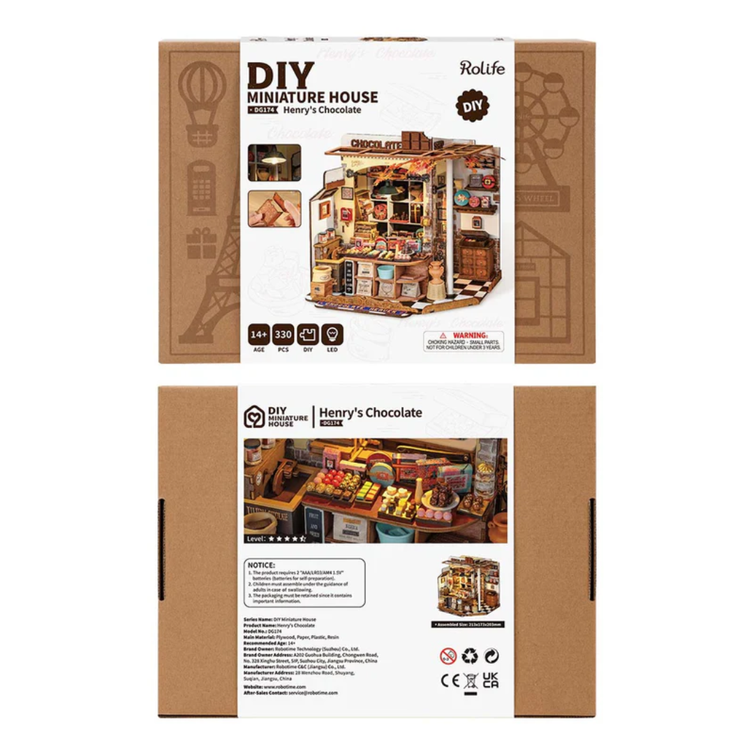 Wooden 3D Puzzle | Henry's Chocolate