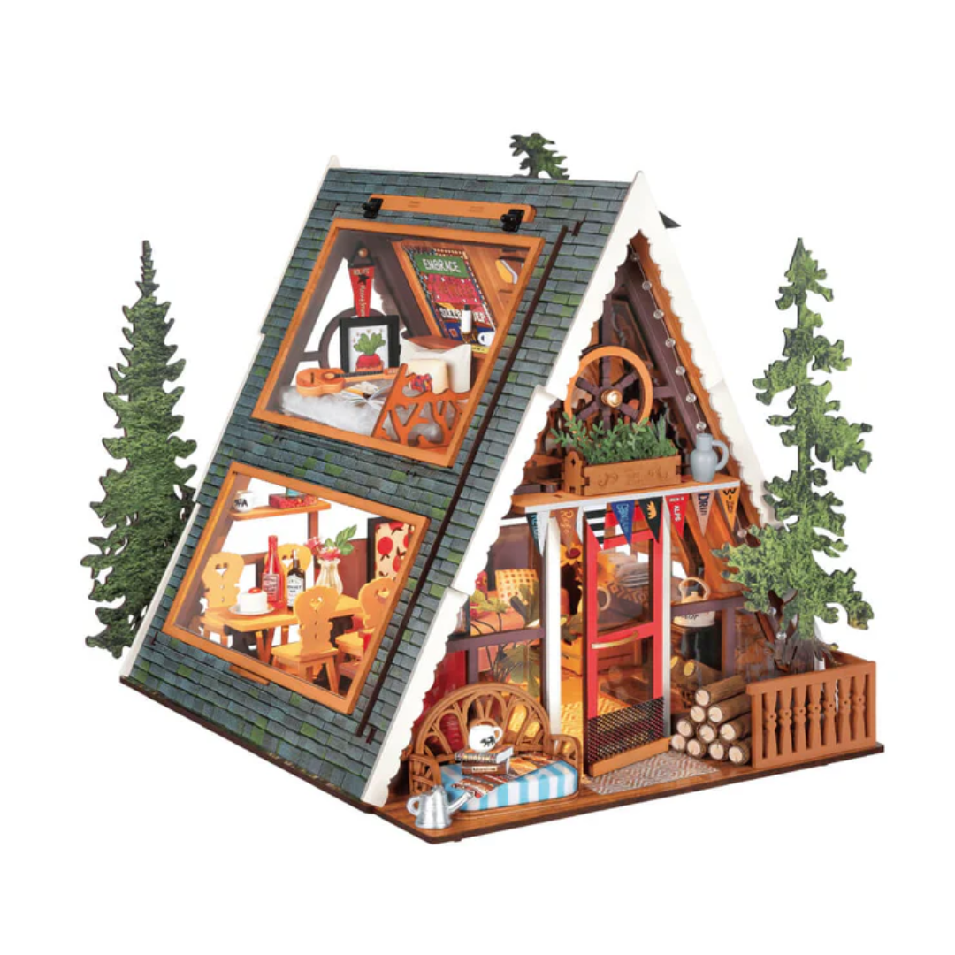 Wooden 3D Puzzle | A-Frame Cabin