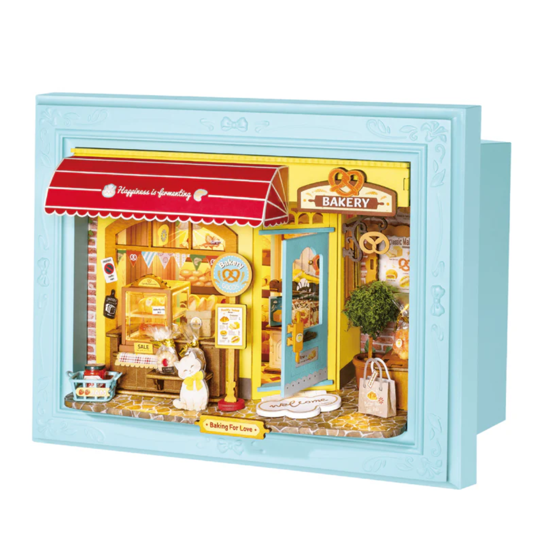 Wooden 3D Puzzle | Fluffy Cat Bakery