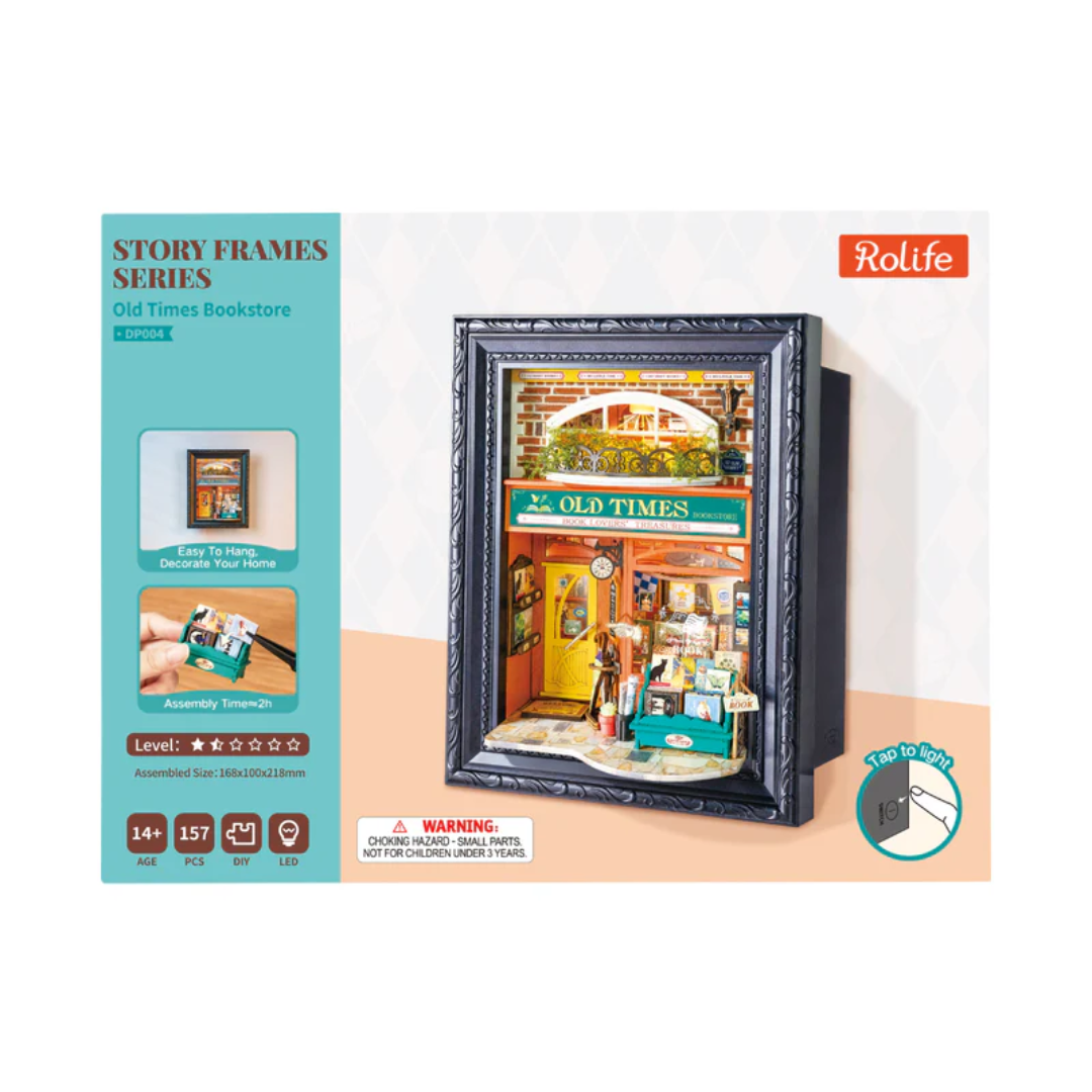 Wooden 3D Puzzle | Old Times Bookstore