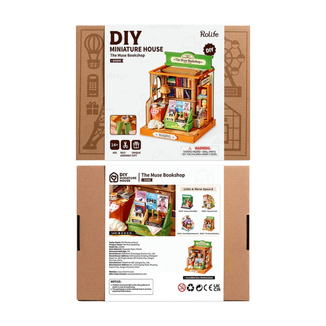 Wooden 3D Puzzle | The Muse Bookshop
