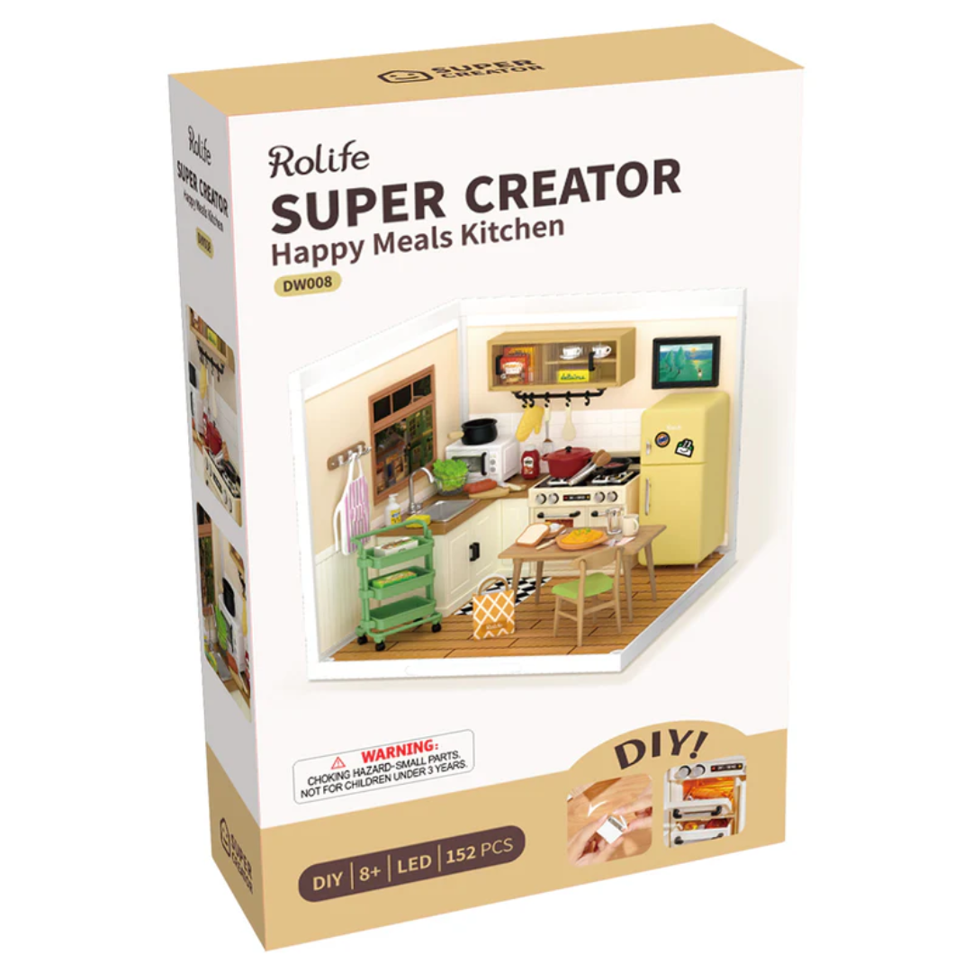Wooden 3D Puzzle | Happy Meals Kitchen