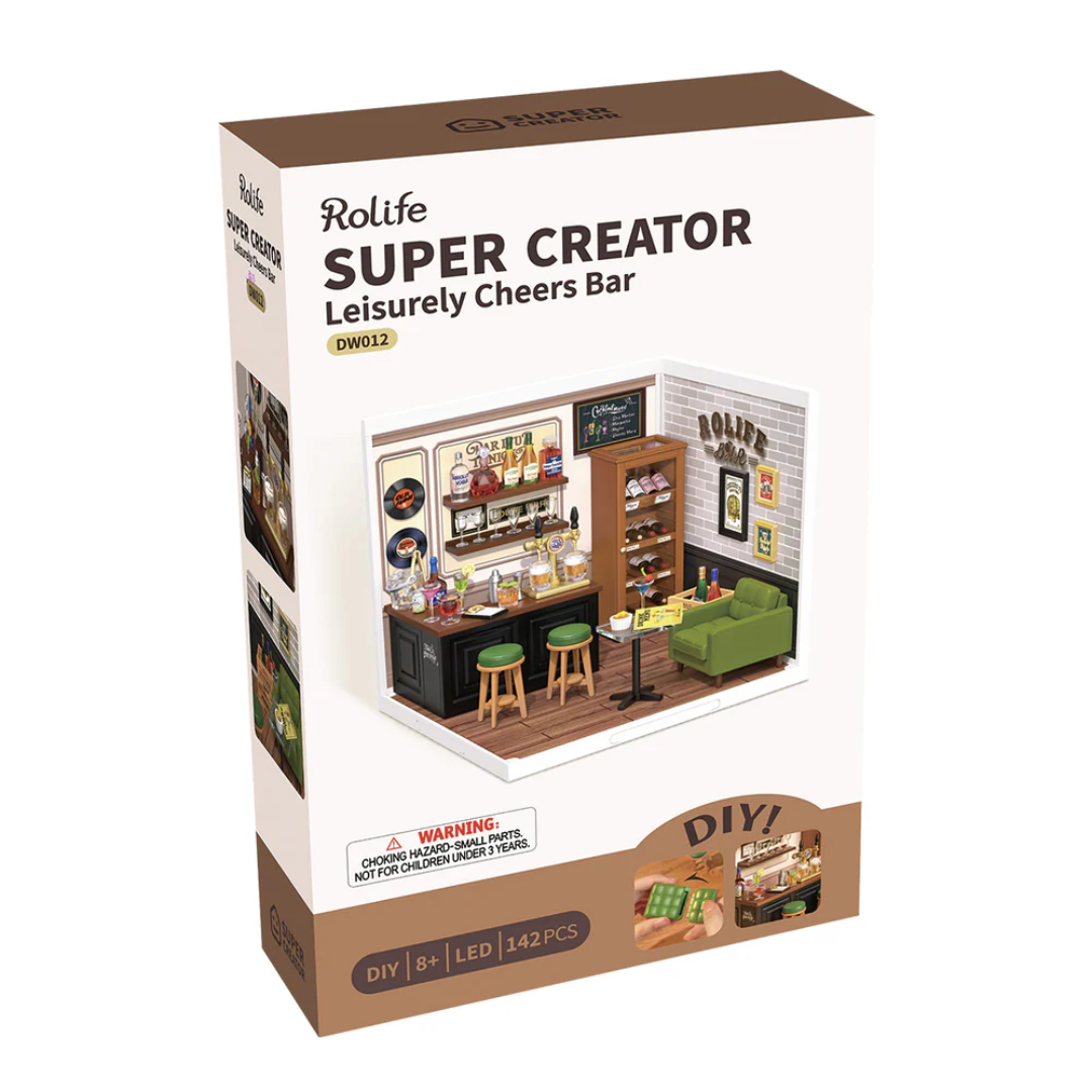 Wooden 3D Puzzle | Leisurely Cheers Bar