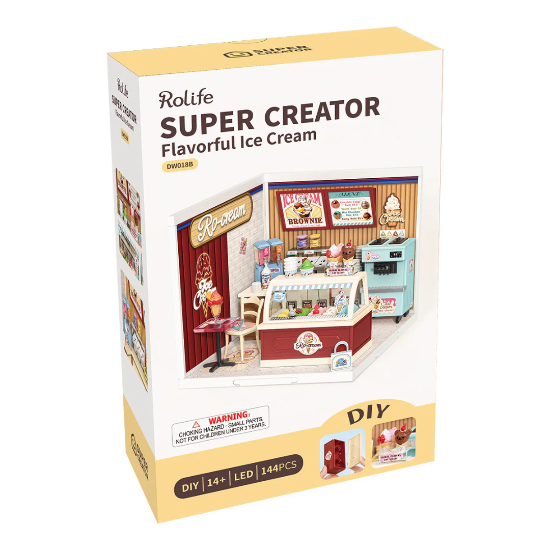 Wooden 3D Puzzle | Flavorful Ice Cream