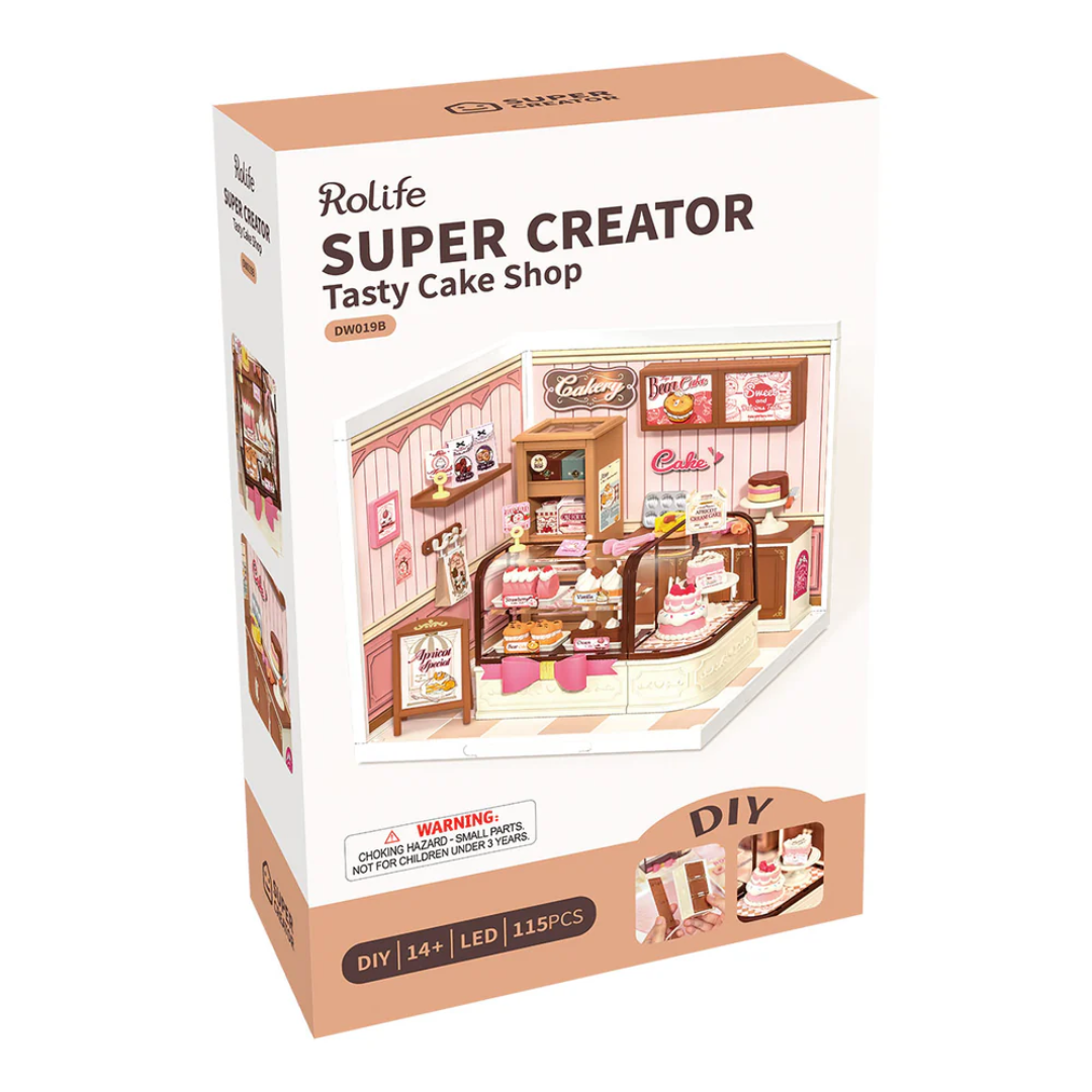Wooden 3D Puzzle | Tasty Cake Shop