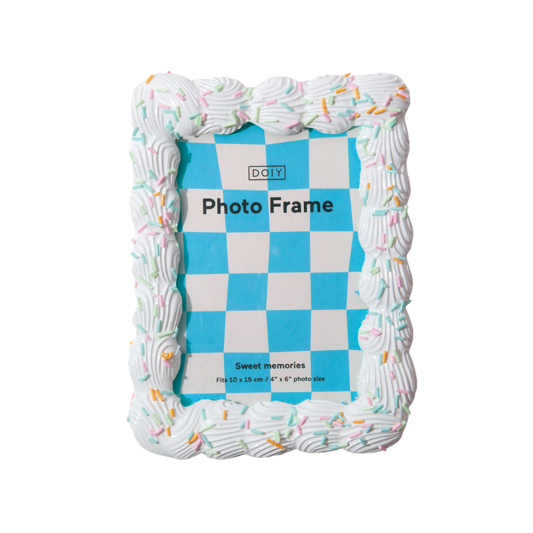 Sweetie Photo Frame | White