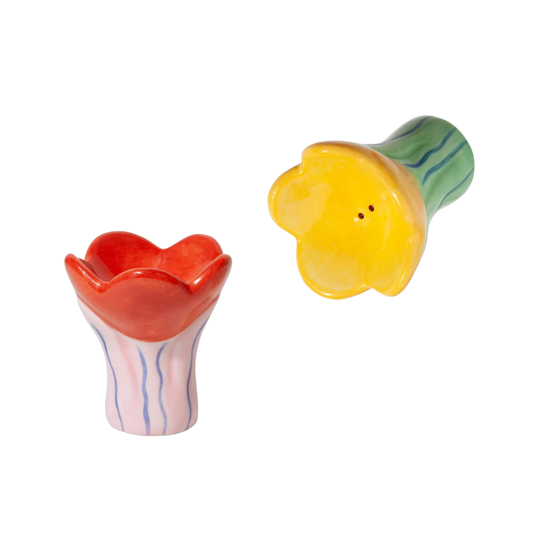 Bloom Salt & Pepper Shakers